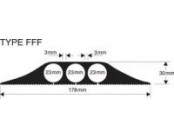 Vulcascot Industrial Cable Protector Type FFF